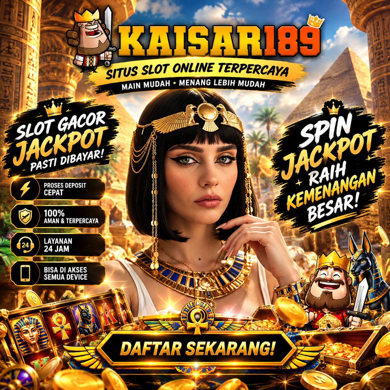 KAISAR189 – Awali Keseruanmu dengan Satu Putaran